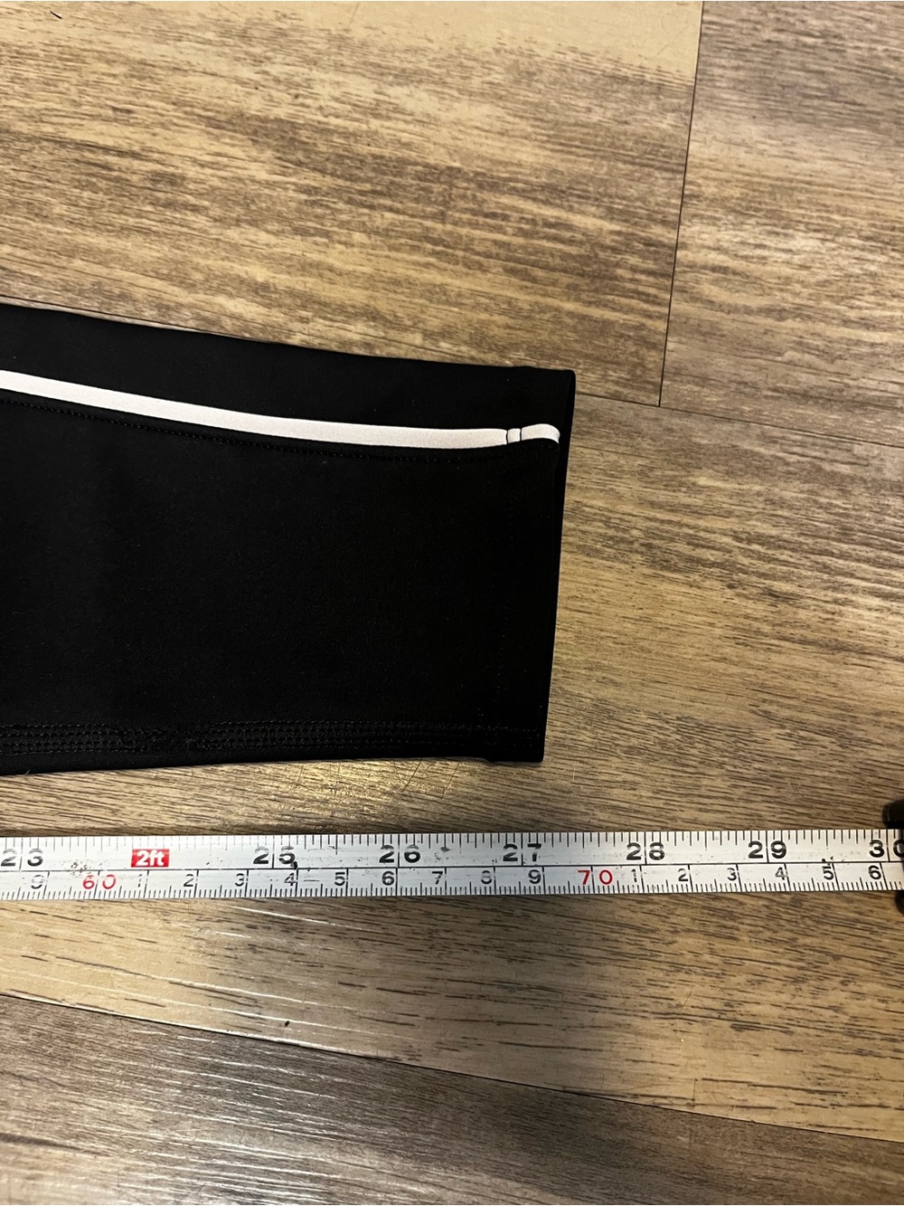 Alo Yoga Airlift High Waist Leggings Black White Sz Small Boxer Style Waistband - Picture 7 of 12